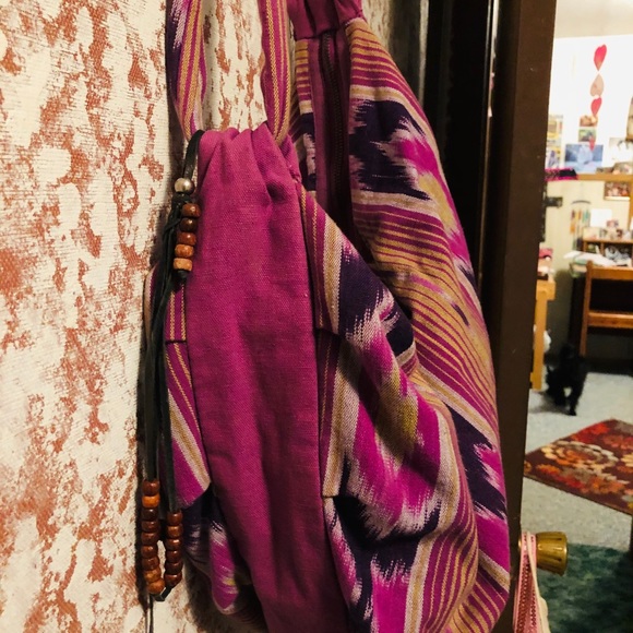 Purse/Hand bag Cross body, pinks & purples - Picture 8 of 16